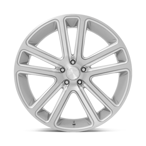 DUB S257 FLEX Gloss Silver Brushed Face 24x10 +10 5x127mm 78.1mm