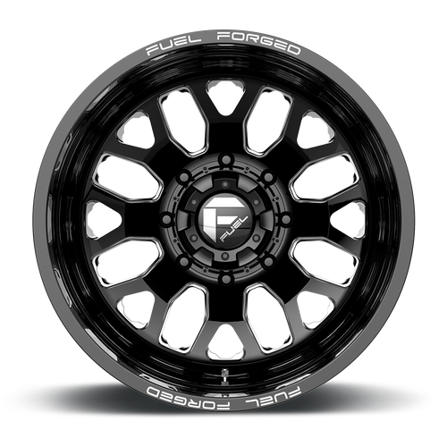 Fuel Offroad FF19 Gloss Black Milled 22x8.25 -202 8x200mm 142mm