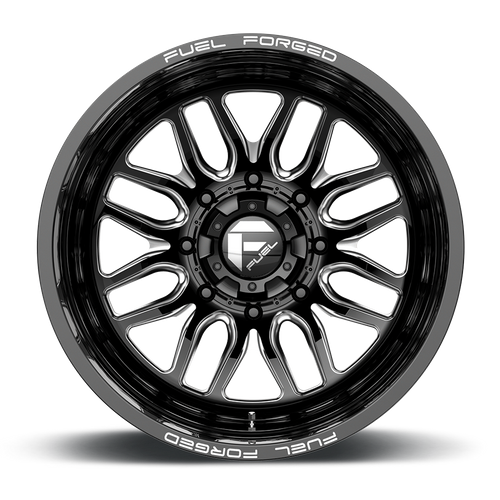 Fuel Offroad FF66 Matte Black Milled 22x8.25 -202 8x200mm 142mm