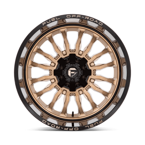 Fuel Offroad D797 ARC Platinum Bronze W/ Black Lip 22x12 -44 5x114.3|5x127mm 78.1mm