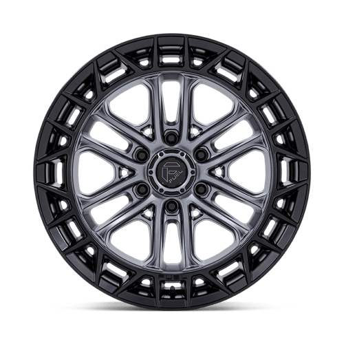 Fuel Offroad FC874 CELSIUS Matte Gunmetal W/ M-blk Lip 20x10 -18 6x139.7mm 106.1mm