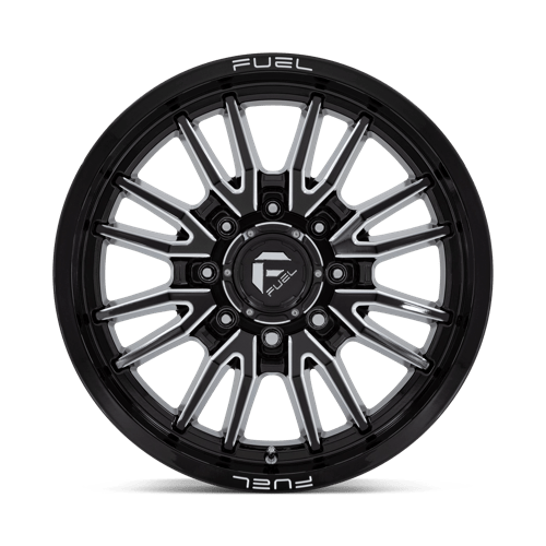 Fuel Offroad D761 CLASH Gloss Black Milled 20x9 +20 8x180mm 124.2mm