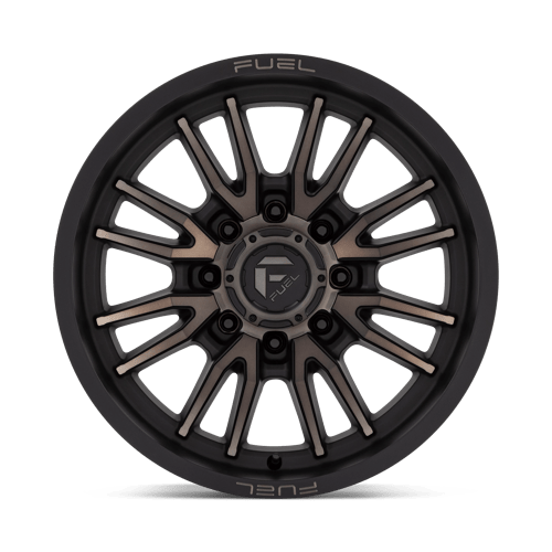Fuel Offroad D762 CLASH Matte Black Double Dark Tint 20x9 +20 8x170mm 125.1mm