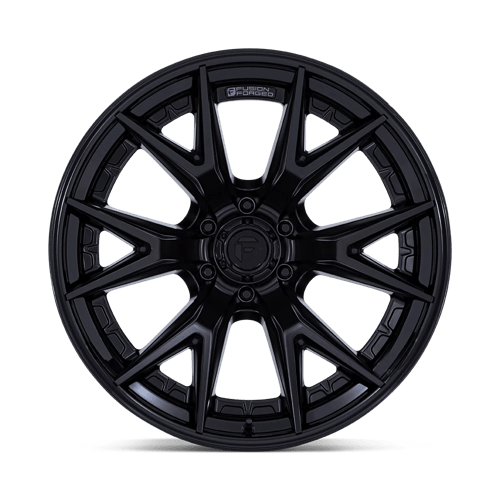 Fuel Offroad FC402 CATALYST Matte Black W/ Gloss Black Lip 24x12 -44 6x139.7mm 106.1mm