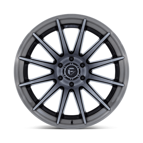 Fuel Offroad FC403 BURN Gloss Black Brushed Dark Tint 22x12 -44 6x135mm 87.1mm