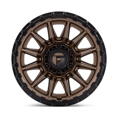Fuel Offroad FC866 PISTON Matte Bronze W/ Gloss Black Li 20x10 -18 6x139.7mm 106.1mm