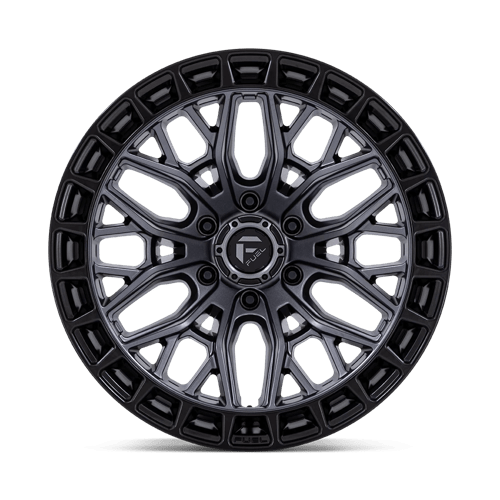 Fuel Offroad FC869 SIGMA Matte Gunmetal W/ M-blk Lip 20x10 -18 6x139.7mm 106.1mm