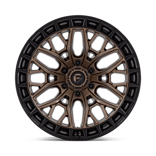 Fuel Offroad FC869 SIGMA Matte Bronze W/ M-blk Lip 17x9 +1 5x127mm 71.5mm