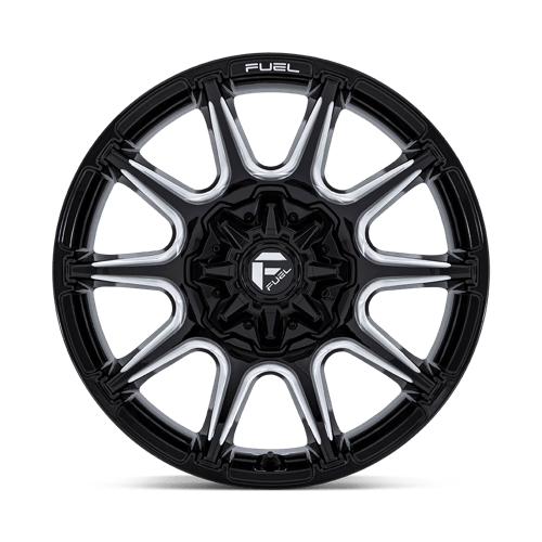 Fuel Offroad FC880 SUPER C Gloss Black Milled 22x10 -18 8x170mm 125.1mm