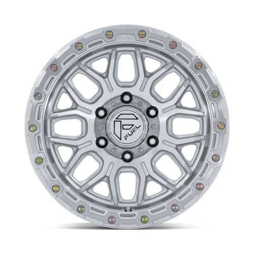Fuel Offroad FC881 SURGE Gloss Silver W/ Machined Face 18x9 +1 5x127mm 71.5mm