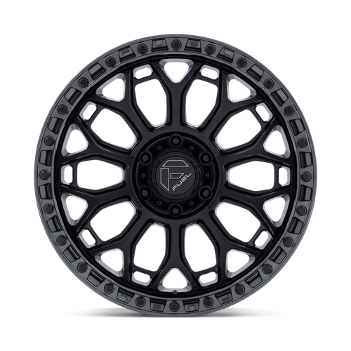 Fuel Offroad FC901 TALON Gloss Black W/ Gunmetal Lip 17x9 +1 6x139.7mm 106.1mm
