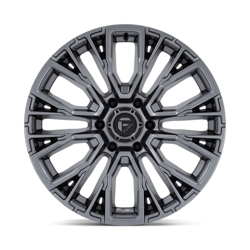 Fuel Offroad D848 REBAR Matte Gunmetal 20x9 +20 6x135mm 87.1mm
