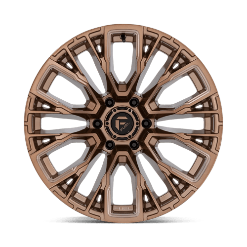 Fuel Offroad D850 REBAR Platinum Bronze Milled 17x9 +1 6x120mm 67.1mm