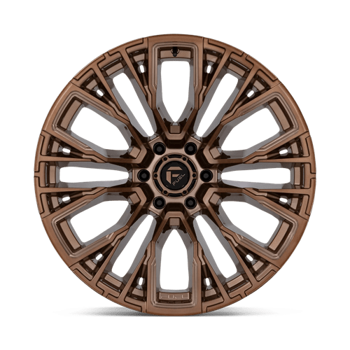 Fuel Offroad D850 REBAR Platinum Bronze Milled 22x12 -44 6x139.7mm 106.1mm