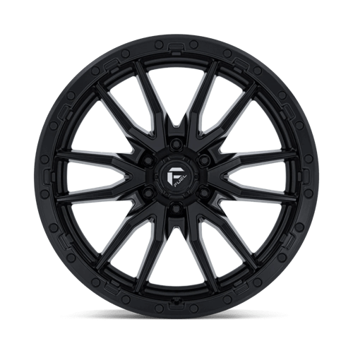 Fuel Offroad D679 REBEL Matte Black 22x10 -13 6x139.7mm 106.1mm