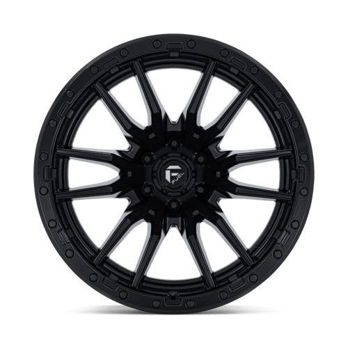 Fuel Offroad D679 REBEL Matte Black 22x12 -44 6x139.7mm 106.1mm