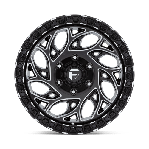 Fuel Offroad D840 RUNNER OR Gloss Black Milled 18x9 +1 5x127mm 71.5mm