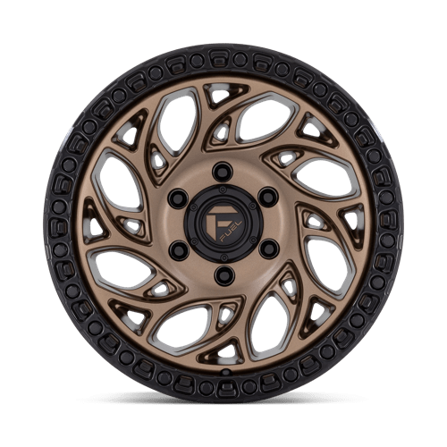 Fuel Offroad D841 RUNNER OR Bronze W/ Black Ring 18x9 +1 5x150mm 110.1mm