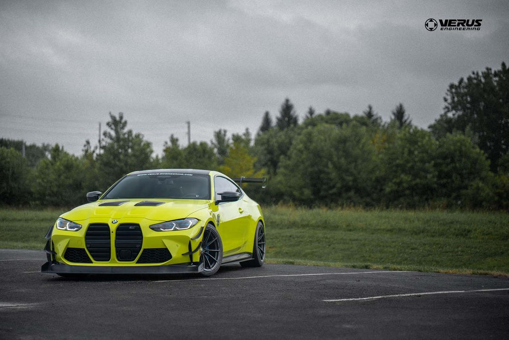 Verus - Front Splitter Endplates - G80 BMW M3, G82 BMW M4