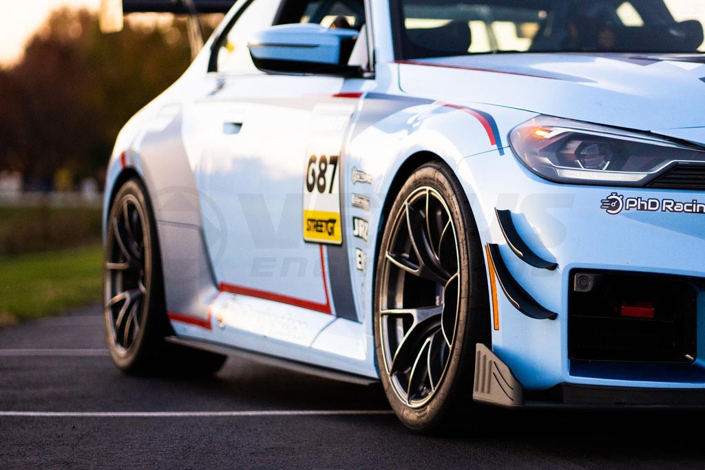 Verus - Front Splitter Endplates - G87 BMW M2