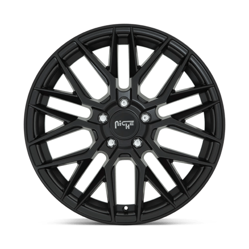 Niche M190 GAMMA Matte Black 18x8 +42 5x112mm 66.6mm