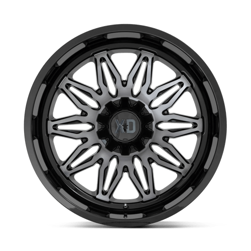 XD Series XD859 GUNNER Gloss Black Mach W/ Gray Tint 22x10 -18 6x135|6x139.7mm 106.1mm