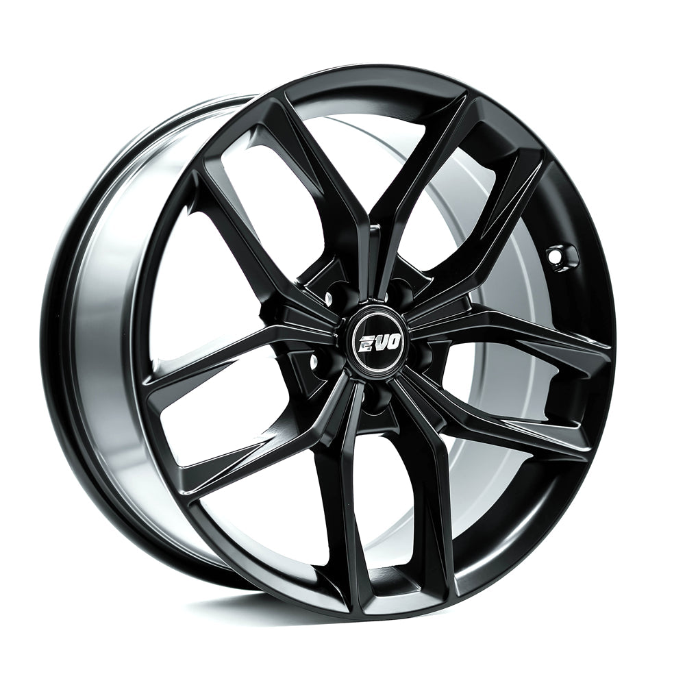 OEPlus EVO Matt Black 18x8 +40 5x100mm 56.1mm