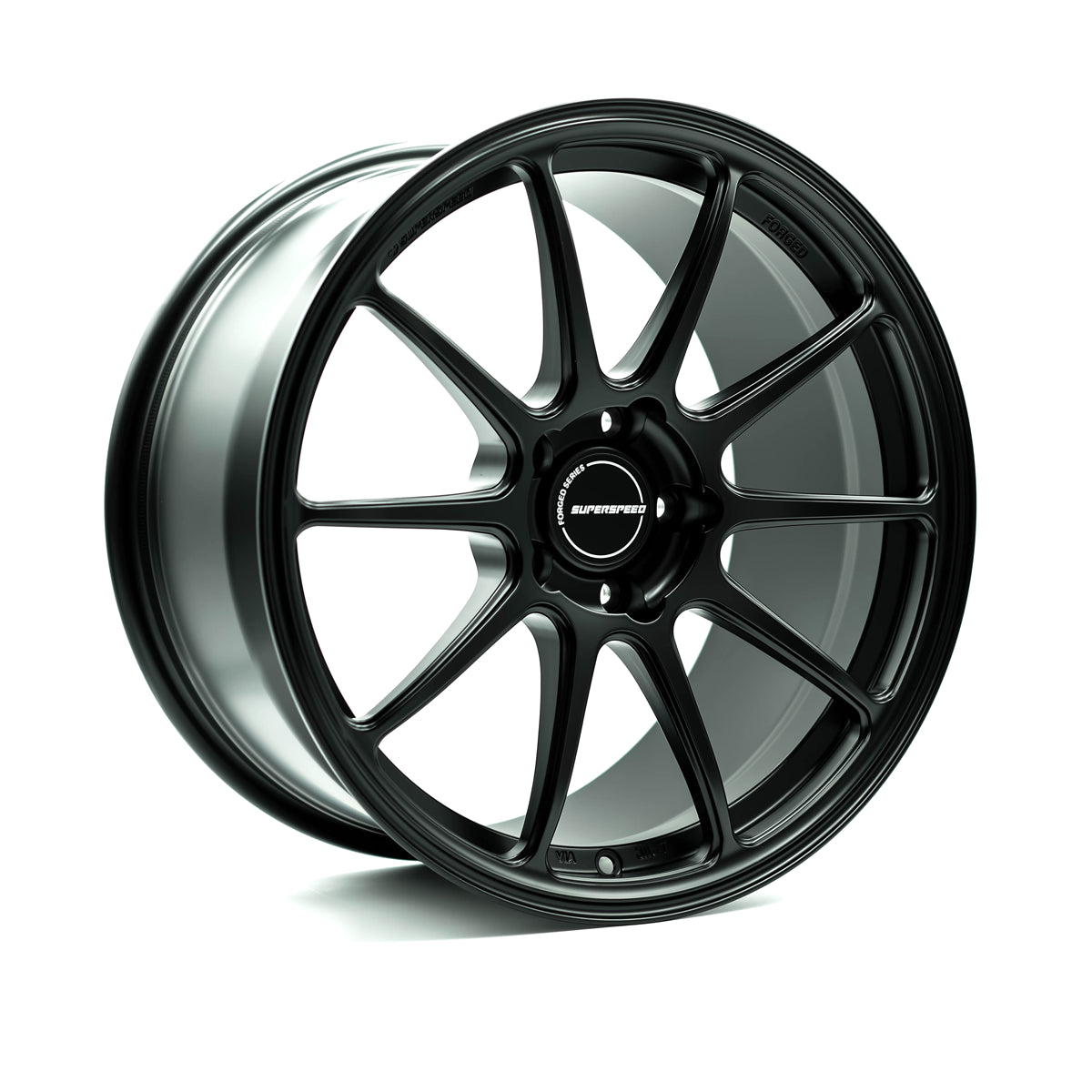 Superspeed PF03RR Matt Black 18x9 +42 5x112mm 57.1mm