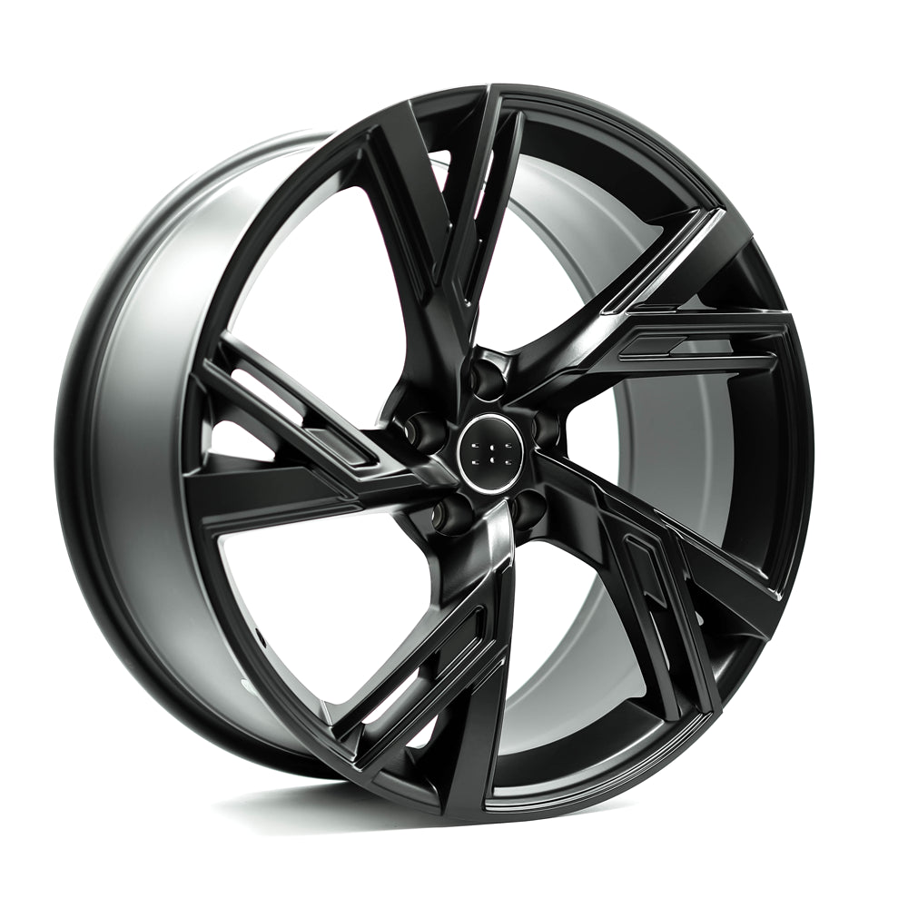 OEPlus AU06 Matt Black 21x9.5 +25 5x112mm 66.6mm
