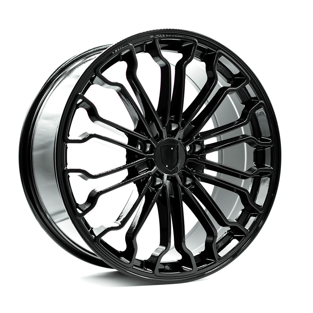 OEPlus P03 Gloss Black 20x9 +48 5x130mm 71.5mm