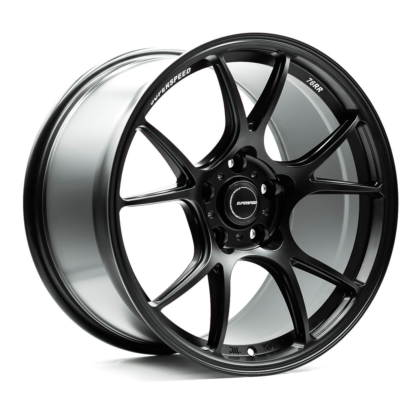 Superspeed 76RR Matt Black 18x10.5 +47 5x120mm 64.1mm