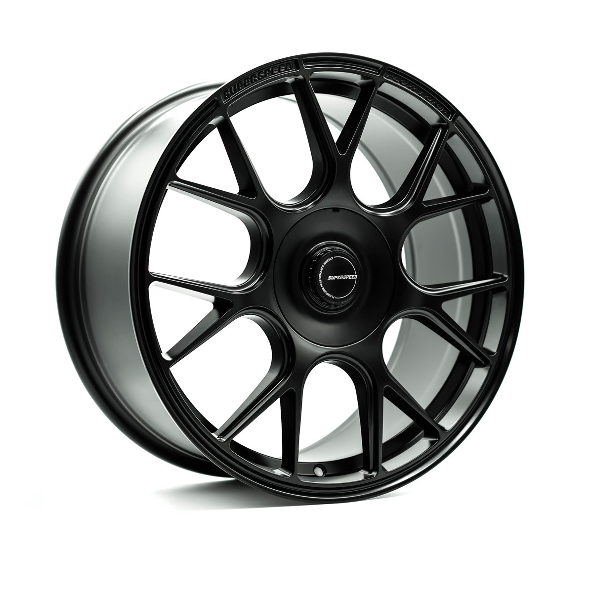 Superspeed RF01 Progressive Matt Black 19x9.5 +40 5x114.3|5x120mm 72.6mm