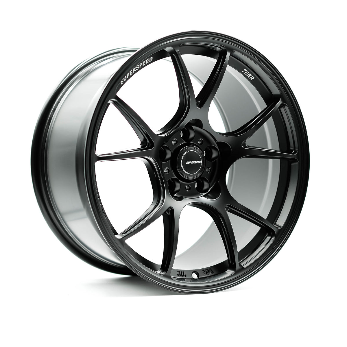 Superspeed 76RR Matt Black 18x10 +40 5x114.3mm 73.1mm