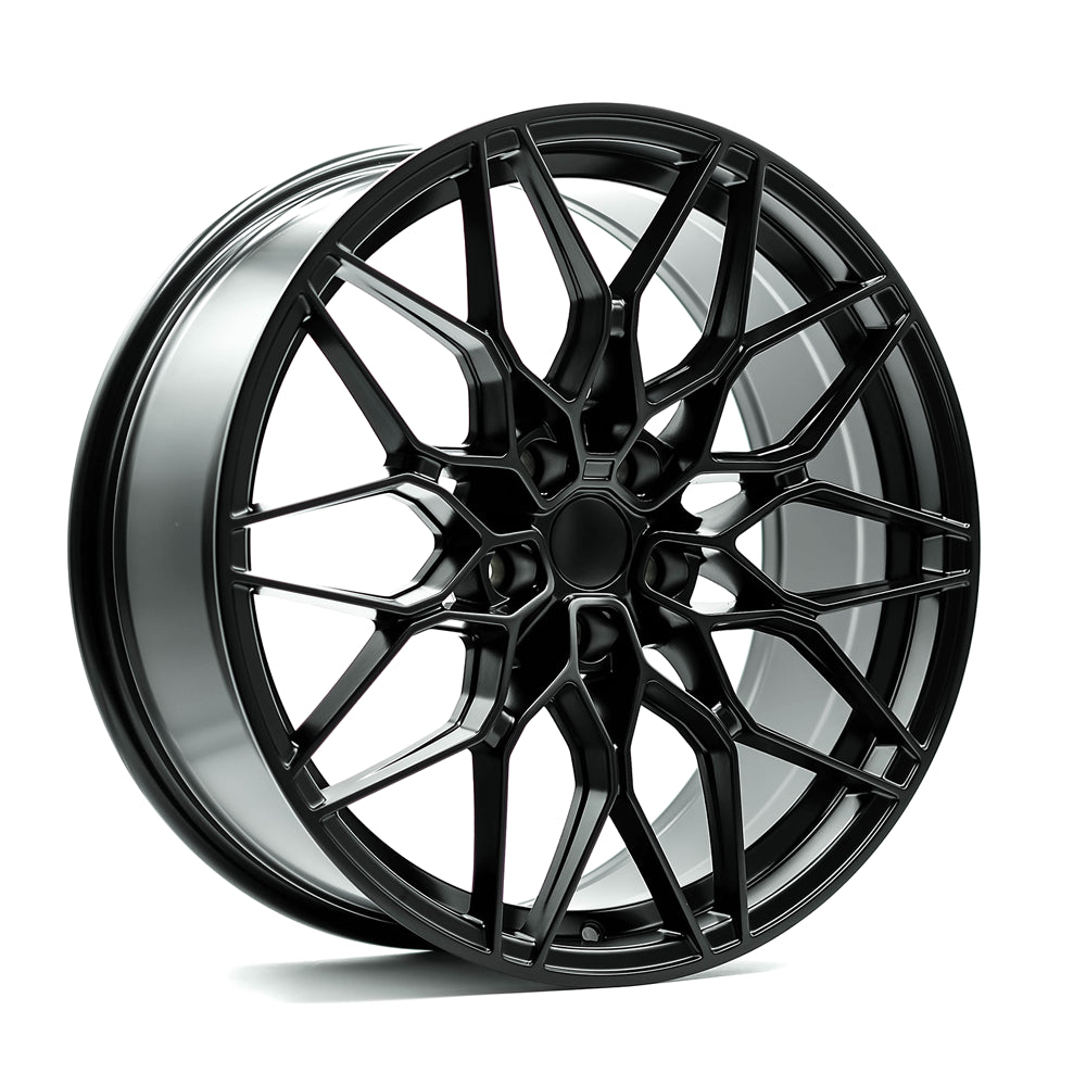 OEPlus BM05 Matt Black 18x8 +25 5x112mm 66.6mm
