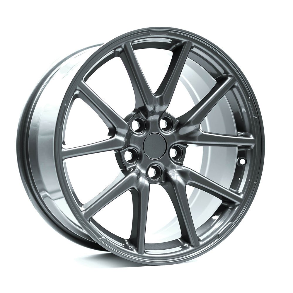 OEPlus TL03 Gloss Gunmetal 18x8.5 +40 5x114.3mm 64.1mm