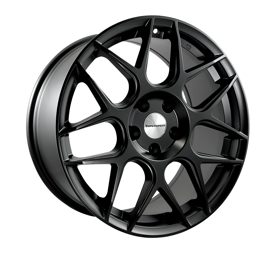 Superspeed SS03 Matt Black 17x8 +40 5x114.3mm 73.1mm