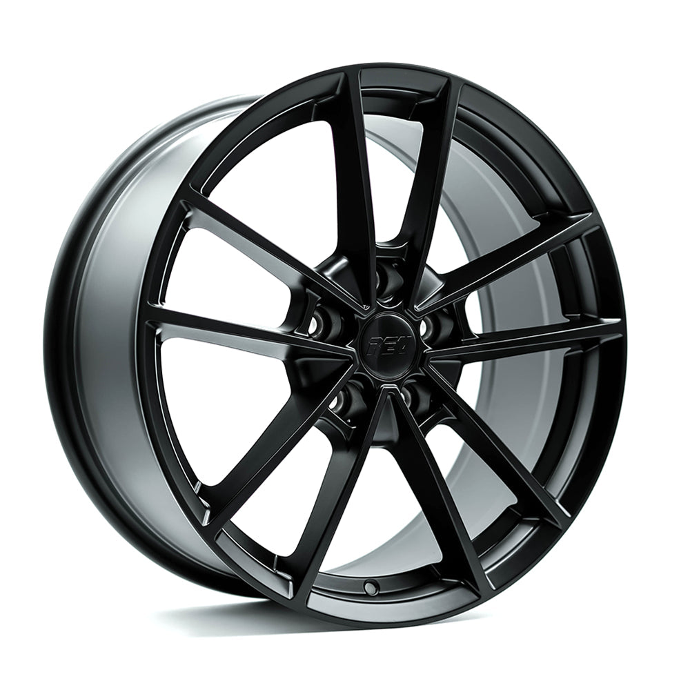 OEPlus REV Matt Black 17x7.5 +40 5x114.3mm 66.1mm