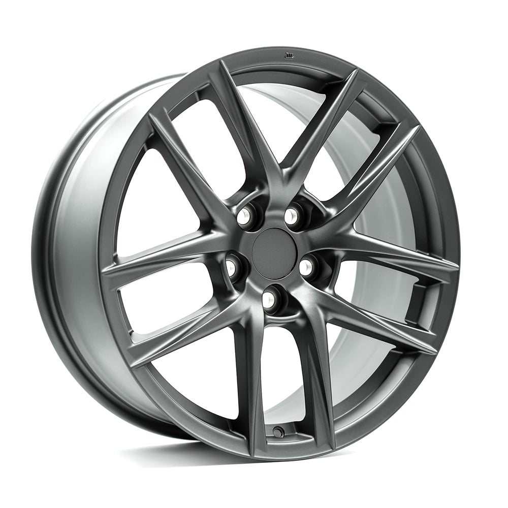 OEPlus LX04 Matt Gunmetal 18x8 +35 5x114.3mm 60.1mm