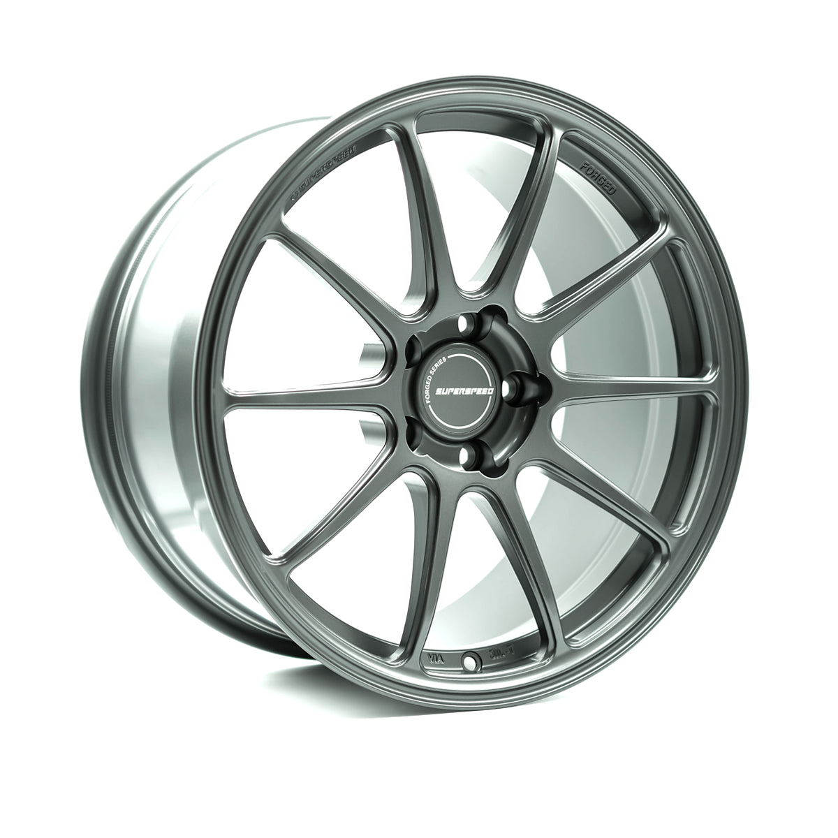 Superspeed PF03RR Matt Gunmetal 18x8.5 +42 5x112mm 57.1mm