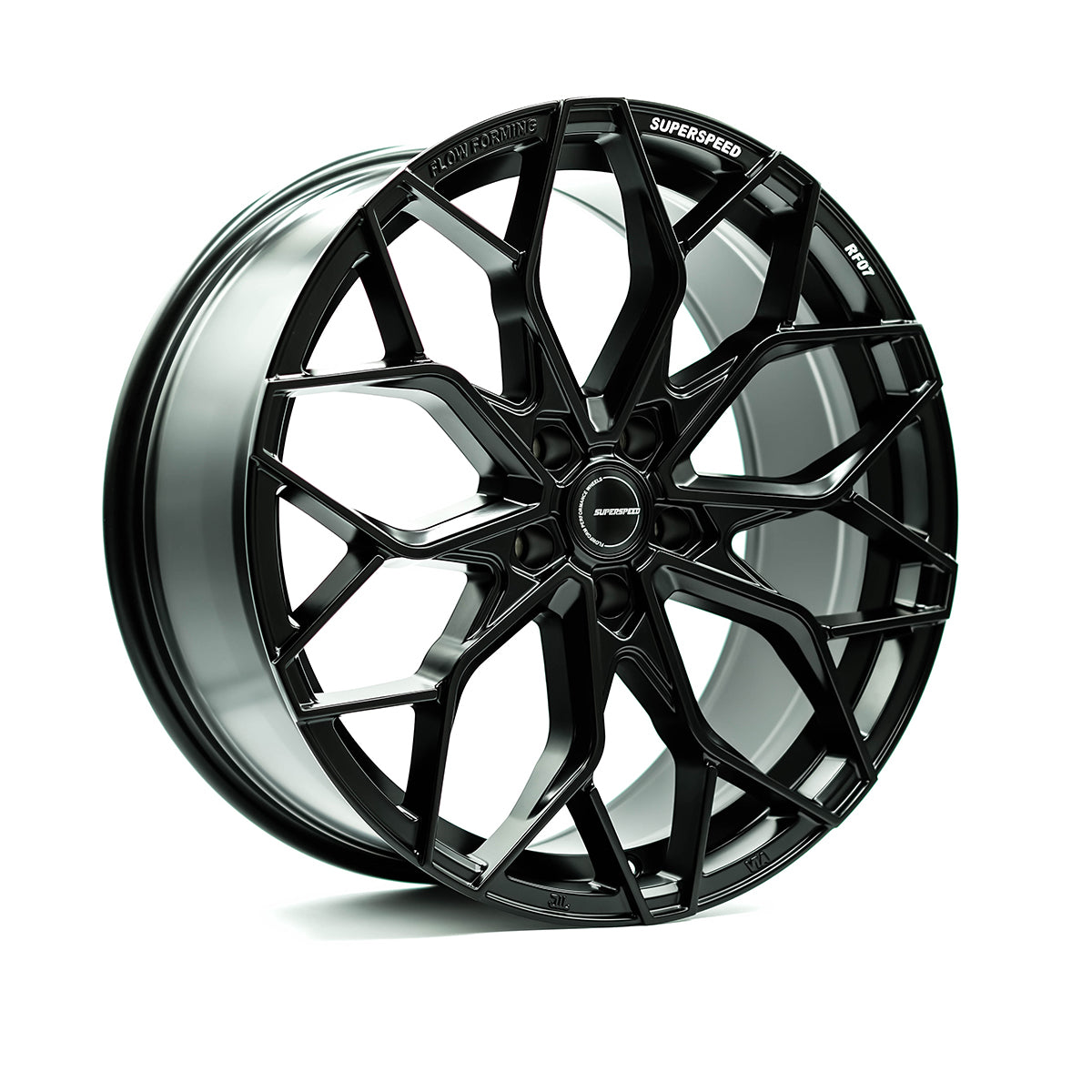 Superspeed RF07 Matt Black 20x9 +35 5x114.3mm 73.1mm