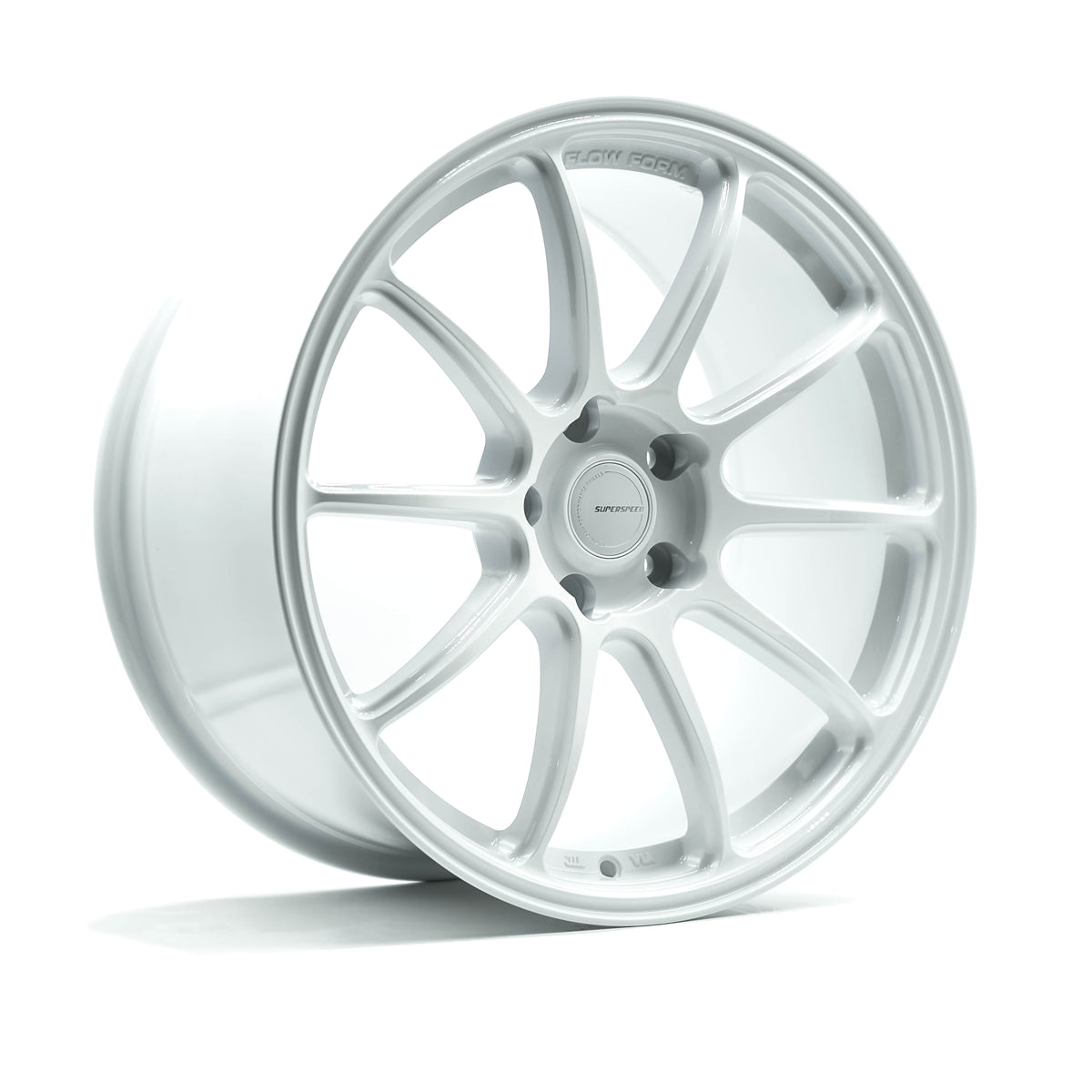 Superspeed RF03RR Speed White 18x9.5 +45 5x114.3mm 73.1mm