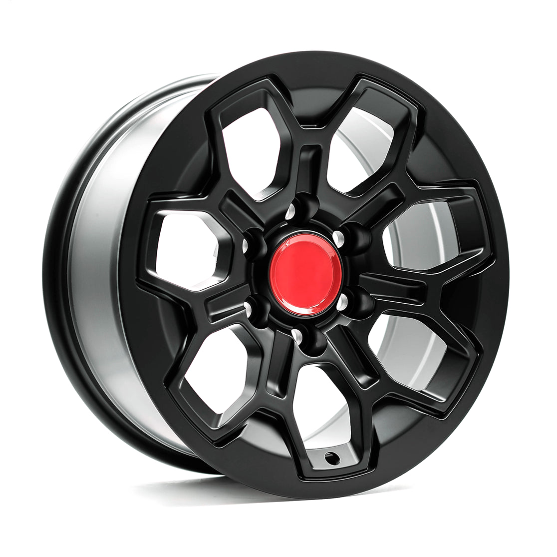OEPlus TT06 Matt Black 17x8 +35 6x139.7mm 95.1mm