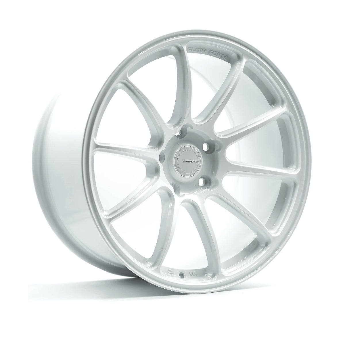 Superspeed RF03RR Speed White 18x9.5 +38 5x114.3mm 73.1mm