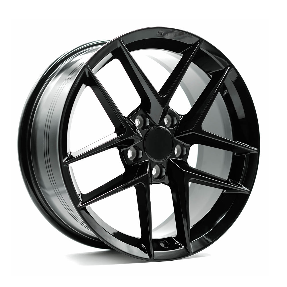 OEPlus HT04 Gloss Black 18x8 +42 5x120mm 64.1mm