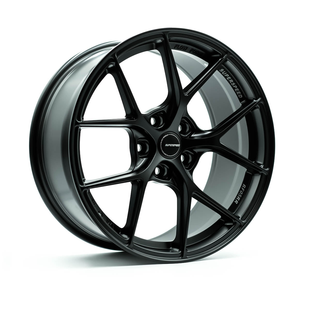 Superspeed RF05RR Matt Black 18x8.5 +35 5x114.3mm 73.1mm