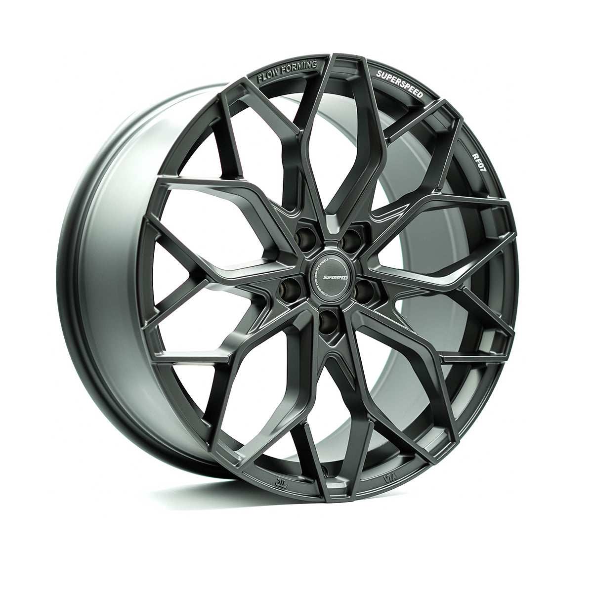 Superspeed RF07 Matt Gunmetal 20x9 +25 5x112mm 66.6mm