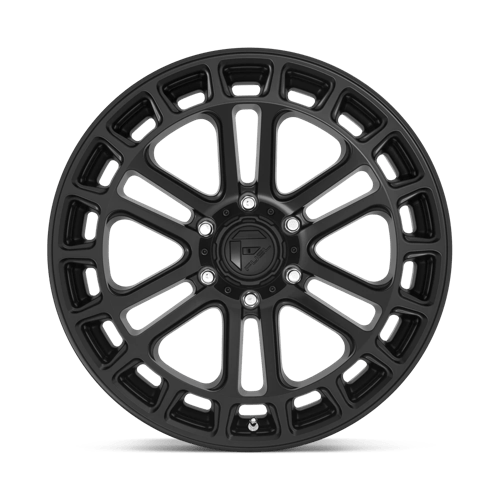 Fuel Offroad D718 HEATER Matte Black 20x9 +1 6x139.7mm 106.1mm