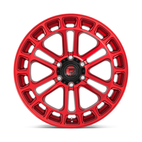 Fuel Offroad D719 HEATER Candy Red Machined 20x9 +1 6x139.7mm 106.1mm