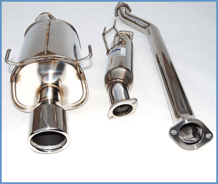 Invidia Type-S Q300 Cat-back Exhaust - 01-06 Acura RSX