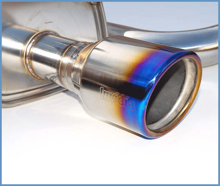 Invidia Q300 Titanium Tip Cat-back Exhaust - 06+ Civic Si Sedan